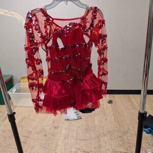 Weissman Red Jazz Costume